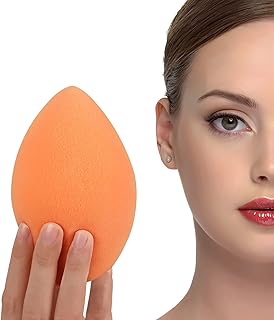 Extra wide makeup sponge 12 cm for the face and body (1 x s 1 x W) - with 2 sponge holders - Faster and impeccable application of the foundation/False tanning/Powder/Mixture/Fixing/.. DIAYTAR NIGERIA: Your trusted e-commerce partner with extensive product choices and affordable delivery.