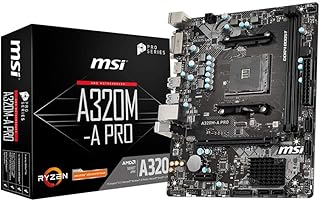 MSI MSI Pro Series AMD A320 1st 2nd and 3rd generation compatible with Ryzen.. Shop without limits at DIAYTAR NIGERIA and receive your purchases at budget prices within the week.