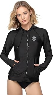 Hoodie switch sweatshirt for women Exizda for UV protection with long sleeves, hood and complete zipper on the front.. DIAYTAR NIGERIA: Where every shopping need is met with affordable prices and timely delivery.