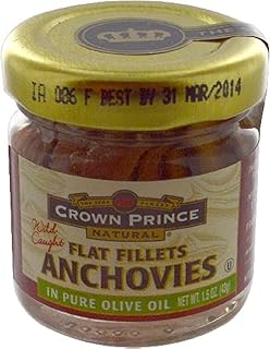 Natural anchovies of the Crown Prince, with pure olive oil (43g).. Shop quality and variety at unbeatable prices on DIAYTAR Nigeria — delivery in under 8 days.
