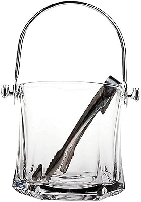 Isolated ice bucket of hexagonal design for drinks, restaurant, house, champagne, portable ice bucket.. DIAYTAR NIGERIA connects your desires with reality through our affordable e-commerce platform and quick delivery.