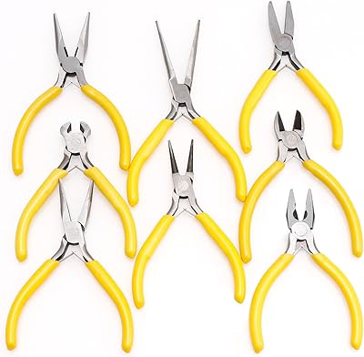 8 pieces of small jewelry pliers, 5 -inch pliers, small wireless pliers, craft pliers, set of diagonal pliers tools, for repairing and making jewelry.. Your budget-friendly online marketplace, DIAYTAR NIGERIA delivers a world of products in just 5-8 days.