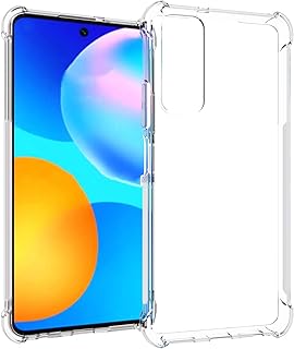 Transparent TPU Ostia protective shell with four corners for Huawei Y7A and P Smart 2021.. DIAYTAR NIGERIA: Where every purchase is affordable and delivery is always within a week.