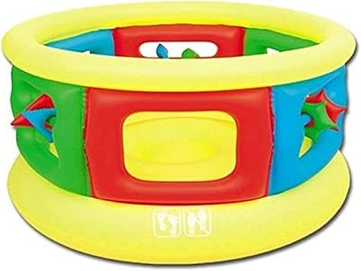 Bestway inflatable trampoline and bed for children, outdoor games 52056.. Shop smart, shop DIAYTAR - Nigeria's most affordable e-commerce platform with nationwide delivery.