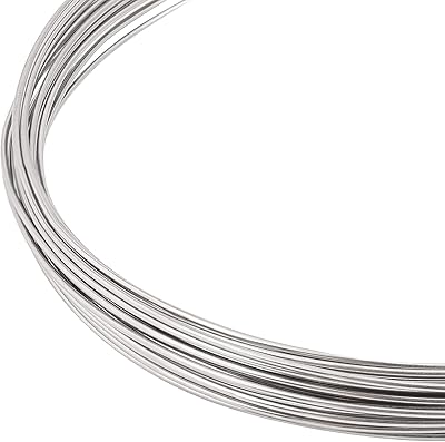 Niobium wire penecrete caliber 20, thread of soft round pearls of 16.4 feet, niobium thread hypoallergenic for the manufacture of jewelry and bracelets to make yourself.. DIAYTAR NIGERIA: Your partner in affordable online retail with reliable shipping across Nigeria.