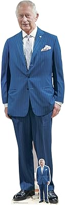 Star Cutouts Costume Bleu King Charles Cutting in life -size cardboard.. Quick delivery. Quality products. Great deals. That’s DIAYTAR Nigeria.