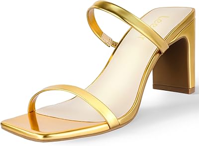 Leevar Square heeled sandals - Black black naked heel two straps in low female heel mules in leather to put on duty daily size 2.75 inches.. No delays, no drama — just fast, affordable shopping with DIAYTAR Nigeria.