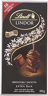 Extra black chocolate Lindt Lindor 100 g.. Nigeria's most diverse e-commerce platform delivers quality and affordability to your doorstep in 5-8 days.