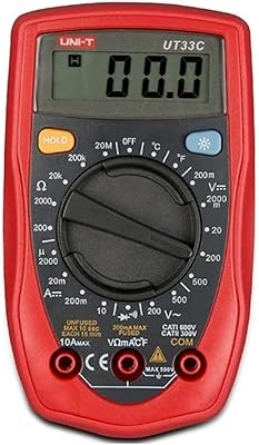 Unique Multimeter Uni-T size, AC/DC/OHM/VOLT/DMM, UT33C.. DIAYTAR NIGERIA: Your gateway to affordable online retail with reliable delivery within the week.