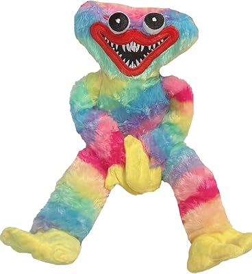 Huggie Arc-En-Ciel Huggie toys, 16-inch cartoon toy, funny plush doll, horror monster Casey Missy (rainbow), toy in stuffed.. Experience shopping without limits at DIAYTAR NIGERIA, where affordability meets convenience in just days.