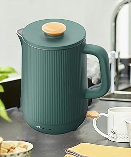 Bear 1,6 L portable electrical kettle - 1800 W automatic stop in stainless steel quick heating and boiling hot water for the house, desk and outside.. DIAYTAR NIGERIA connects desire with fulfillment through our affordable e-commerce platform.