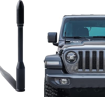 【TTQK】 Compatible with the JEEP WRANGLER JKJL JEEP Metal Bullet Antenna for WRANGLER Modified Antenna decoration.. Why wait? Get your order in 5–8 days with DIAYTAR Nigeria.