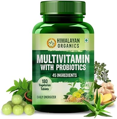 Himalayan multivitamin organics for men and women with 40 ingredients - 180 tablets - with probiotics.. Say goodbye to long wait times — DIAYTAR Nigeria ships in just 5–8 days!