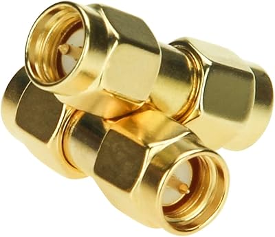 Male SMA connectors to SMA male, coaxial adapter RF SMA male for radio antenna (1 room).. Affordable shopping made easy on DIAYTAR Nigeria, with fast delivery from 5 to 8 days.