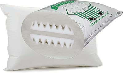 Gummo Boy GMO105 Gummo Italy pillow, 100% cotton, raw fiber with anatomical foam, interior padding: HC. s suspended 45 x 66 cm.. Transform how you shop with DIAYTAR NIGERIA's vast selection and budget-friendly delivery options.