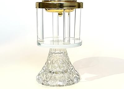 Burner of incense with charcoal worship for the house - luxury oud incense burner, smoked and blood incense burner, color: gold.. DIAYTAR NIGERIA makes online shopping accessible to all with budget-friendly prices and reliable delivery.