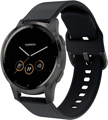Vicrior strips compatible with the Garmin Vivoactiv4s intelligent watch 40 mm / 2S 18 mm Venu with quick clearance, replacement bracelet with soft and tight floral pattern for Garmin Vivomove 3S, Cheetah.. Experience shopping satisfaction with DIAYTAR NIGERIA's vast selection and budget-friendly delivery options.