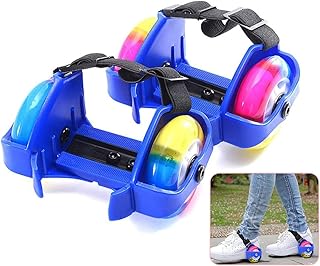 Heeled roller skate shoes, flashing strap pads with adjustable strap, flash -in -PU flash roller shoes for children and adults.. With DIAYTAR Nigeria, you can browse through thousands of items at the best prices. Place your order today and receive it in less than a week.