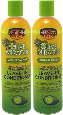 Post-shampoo without rinsing olive miracle of African Pride 355 ml (package of 2).. DIAYTAR Nigeria: Shopping that fits your budget and your schedule.