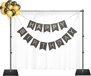 Robust Emart backdrop support, 7x9 feet adjustable back -adjustable backdrop system with steel base for photography, birthday party studio, birthday party.. DIAYTAR NIGERIA: Bringing quality products to every Nigerian with affordable nationwide delivery.