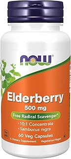 Elder extract Now Foods - 500 mg, 60 capsules.. DIAYTAR NIGERIA: Your partner in affordable online retail with reliable shipping across Nigeria.