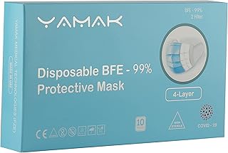 Disposable mask 4 layers for adults and adolescents breathable anti-dust mask.. DIAYTAR NIGERIA combines affordability with convenience, delivering your purchases within 5-8 days.