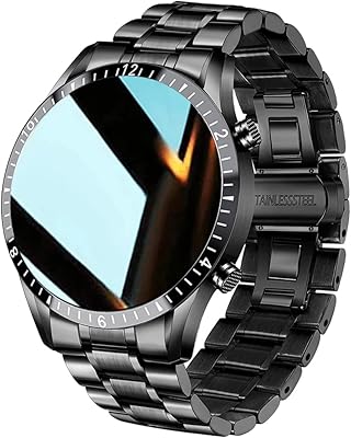 Felico Connected watch for men, physical activity monitor, complete 1.3 inch touch screen, waterproof ip67, water and dust resistant, stainless steel.. DIAYTAR NIGERIA provides endless shopping possibilities with affordable prices and prompt delivery service.