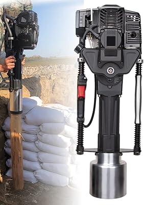 Puncutor of 2-stroke fuel closing posts, 1900 W gasoline driving, fuel-stake for wooden posts, with transport case and tool kit, for orchards, gardens and pastures (150 mm).. DIAYTAR NIGERIA: Your affordable shopping destination with thousands of products delivered in days.