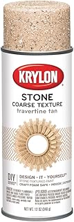 Krylon aerosol paint K18203 Brute stone finish, beige travertine, 12 oz.. DIAYTAR NIGERIA: Making online shopping accessible with affordable prices and nationwide delivery service.