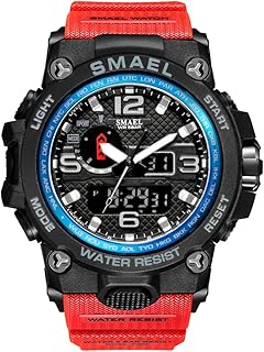 Watch for men's outdoor sports Watter Multifunction Multifunction double display LED chronometer analog army tactical, digital, red.. Shop across categories at DIAYTAR NIGERIA with the confidence of prompt and budget-friendly delivery.