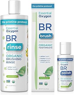 Pristin Oxygen Essential System Protocol has 3 steps (1. Rinse 2. Brush 3. Polish) for your best smile of all time, 3 pieces, pack combo.. DIAYTAR NIGERIA: Connecting Nigerians with affordable products delivered promptly nationwide.