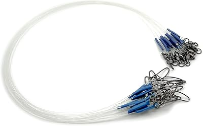 Yuto 6/12pcs Fluorocarbon Fishing Leader for Pike Fishing, 100% fluorocarbon fishing leader with swivel and freshwater clip.. Don’t wait weeks for international shipping. DIAYTAR Nigeria offers local delivery within 5 to 8 days, so you get your items when you actually need them.