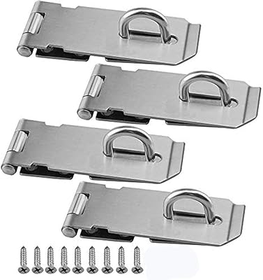 4.2 -inch door clip lock, polished finish, 4 rooms.. DIAYTAR NIGERIA transforms online shopping with competitive prices and dependable nationwide delivery.