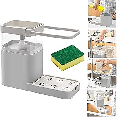 Soap dispenser for new tableware sink with 4 functions in one.. DIAYTAR NIGERIA revolutionizes access to quality products with affordable prices and dependable shipping.