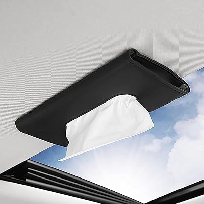 MOKERS for ECV car sun visor, handkerchief distributor and handkerchief organizer, car carrier with PU leather clip, car holder for car sun, car accessories, black.. Nigeria's most diverse e-commerce platform delivers quality and affordability to your doorstep in 5-8 days.