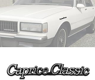 Forten Kingdom Caprice-Classic Badge 3D Letter for 1980-1990 Caprice Classic Brougham Car Front Fender Side Name Plate Badges Emblème AutoCollant (1).. Unlock a world of affordable products with DIAYTAR NIGERIA's expansive e-commerce platform.