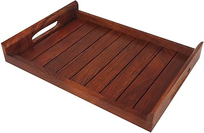 Asywood handmade wooden service tray | Plate made.. DIAYTAR NIGERIA: Redefining online shopping with unbeatable prices and consistent delivery times.