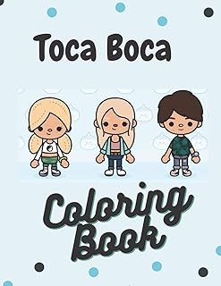 Toca Boca Coloring Book: Toca Boca Coloring Books high -end for adults and children.. DIAYTAR NIGERIA: Where quality meets accessibility with affordable prices and prompt shipping.