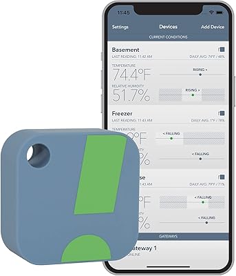 BOSCH wireless temperature sensor sensor for iPhone/Android - Small humidity and temperature sensor with alerts.. DIAYTAR NIGERIA: Where every shopping need is met with affordable prices and timely delivery.