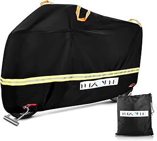 Haycover waterproof motorcycle covers for outside all seasons UV protection Street Touring Bike Scooter Cover Motorcycle Accessories Storage Bag for Harley Davidson Honda Kawasaki Yamaha 116 inches.. DIAYTAR NIGERIA: Where shopping meets satisfaction with affordable prices and reliable 5-8 day shipping.