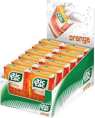 Orange tac tac t37, 18g (pack of 12).. Discover endless possibilities with DIAYTAR NIGERIA's comprehensive catalog and budget-friendly delivery.