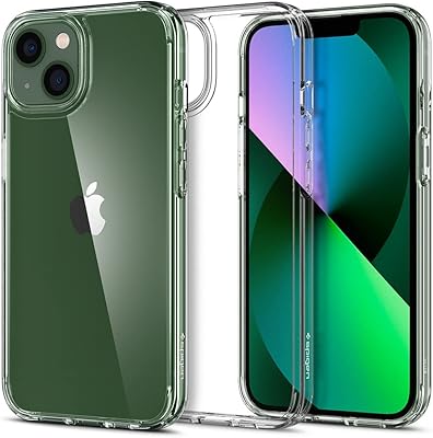 Ultra Hybrid Spigen shell designed for iPhone 13 Mini - Crystal Clear.. Everyday deals, every category — only on DIAYTAR Nigeria.