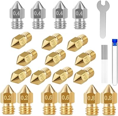 Cleaning kit of 3D MK8 printer nozzles 26 compatible parts with Creality.. Enjoy the simplicity of shopping with DIAYTAR NIGERIA, offering vast choices delivered in just 5-8 days.