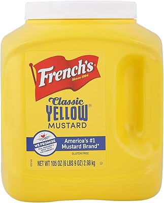 Classic yellow mustard 298 kg.. DIAYTAR NIGERIA brings retail convenience to your screen with affordable prices and dependable shipping.