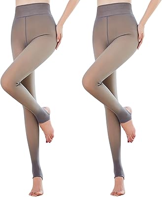 Set of 2 winter thermal leggings Janjunsi opaque racing stubborn stretchy women.. DIAYTAR NIGERIA: Where thousands of products meet affordable prices and reliable 5-8 day delivery.