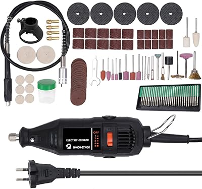Portable electric polisher kit 180 W, mini versative rotary drill to cut, polish and sand with 220 V manual kits accessories.. DIAYTAR NIGERIA: Where affordability meets variety, with thousands of products delivered in less than 8 days.