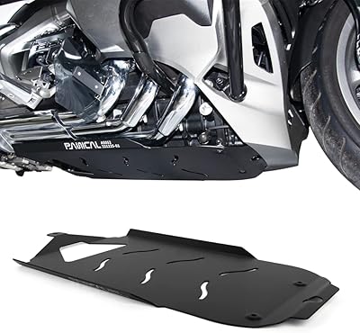 Ventral protection anti-panic engine for Honda Gold Wing GL1800 GL1800B F6B 2018-2023, aluminum alloy, black color.. E-commerce made for Nigeria — fast delivery and low prices at DIAYTAR.