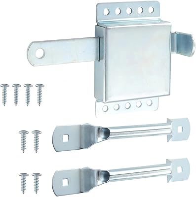 Home Master Harware Interior Locking Kit and Robust Galvanized Steel Handles for Garage Door, Side Locking Handle Box, Additional Safety Lock for Garage Door.. DIAYTAR NIGERIA makes every purchase count with our affordable prices and reliable 5-8 day shipping.