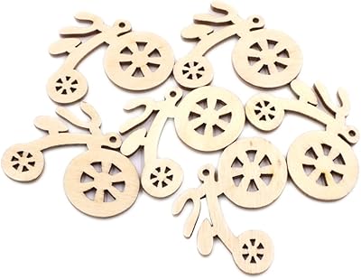 Coheali 1 set wooden pendants DIY pendant DIY wooden ornaments wooden decoration in wooden pendant in wooden pendant.. DIAYTAR NIGERIA delivers on convenience and affordability with our reliable nationwide shipping.