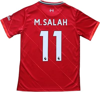 Geetji jersey t-shirt for men 2021/2022 Liverpool Home #11 Mo Salah Football T-shirt for adult men.. DIAYTAR NIGERIA: Where quality products become affordable with our nationwide shipping service.